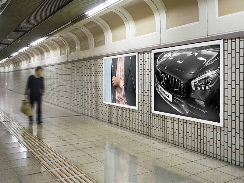 MonLines MWD008W Design Wand Display 55 Zoll Premium quer