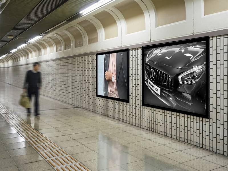 MonLines MWD012B Design Wand Display 70 Zoll Premium quer