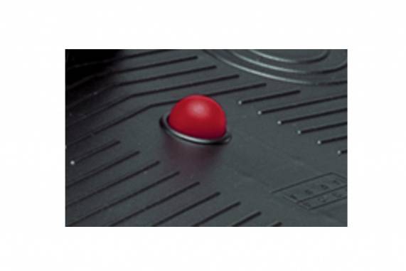 BakkerElkhuizen Footform Dual Footrest, Schwarz, 450 mm, 390 mm, 4 cm, 30 cm, 6,5 kg