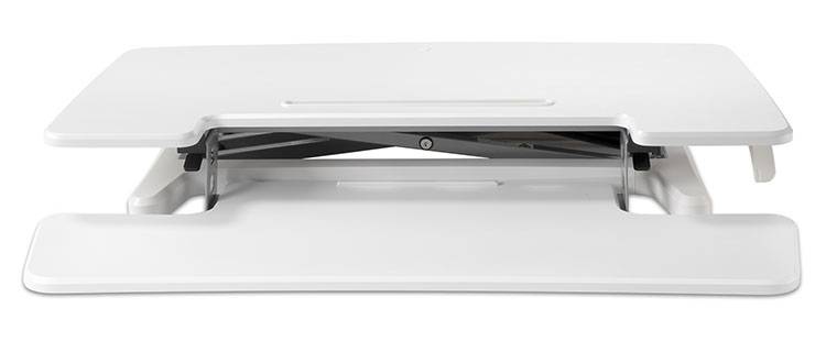 BakkerElkhuizen Riser 2, Gerade, Rechteckige Form, Homeoffice, Büro, Weiß, 880 mm, 415 mm