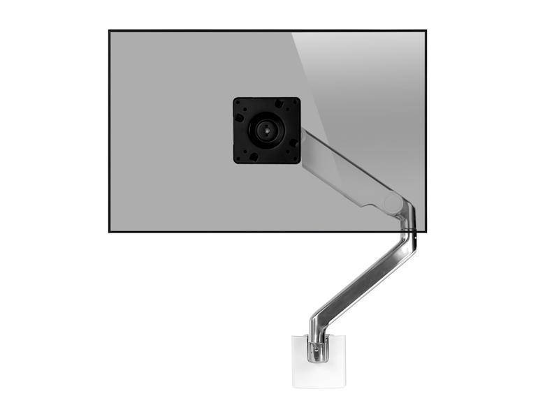 Humanscale M2.1 Monitor Wandhalterung schräg weiß (M21HMWBTB)