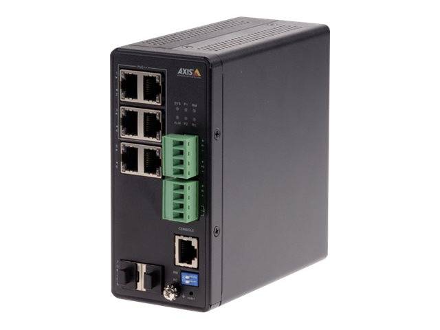 Axis T8504-R - Switch - managed - 4 x 10/100/1000 (PoE+)