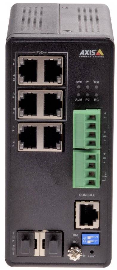 Axis T8504-R - Switch - managed - 4 x 10/100/1000 (PoE+)