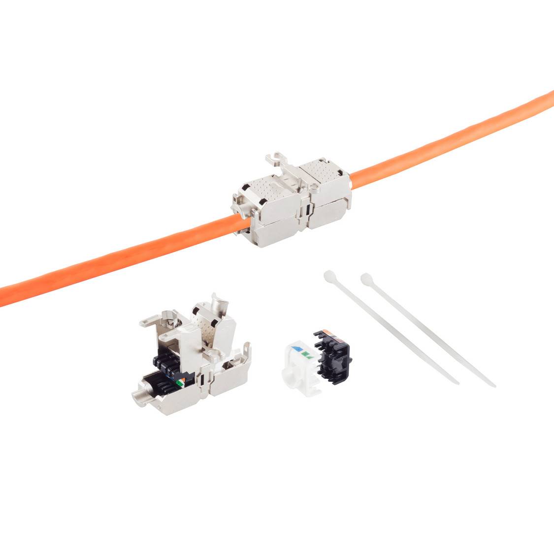 Cat.6a Keystone LSA Verbinder, Werkzeuglos