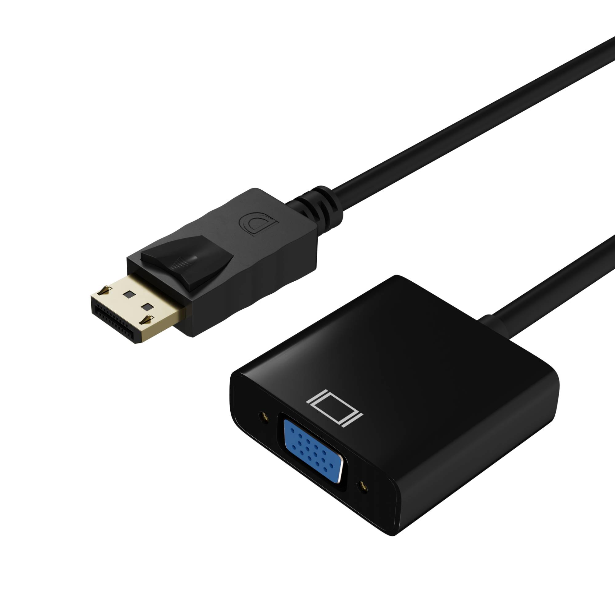 Adapter, Displayport Stecker 1.1/ VGA Buchse