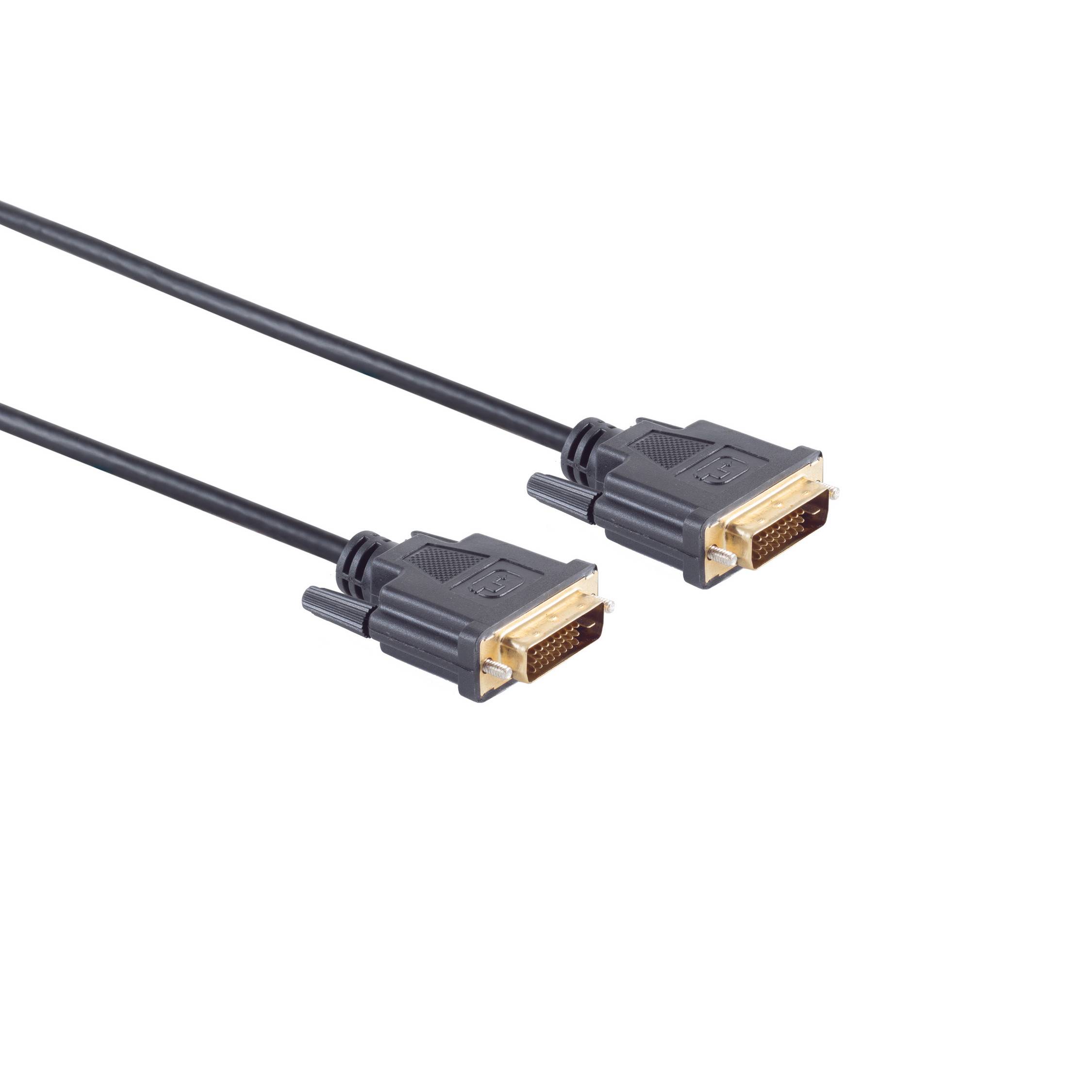DVI-D St. / DVI-D St 24+1 Dual-Link verg. 5m