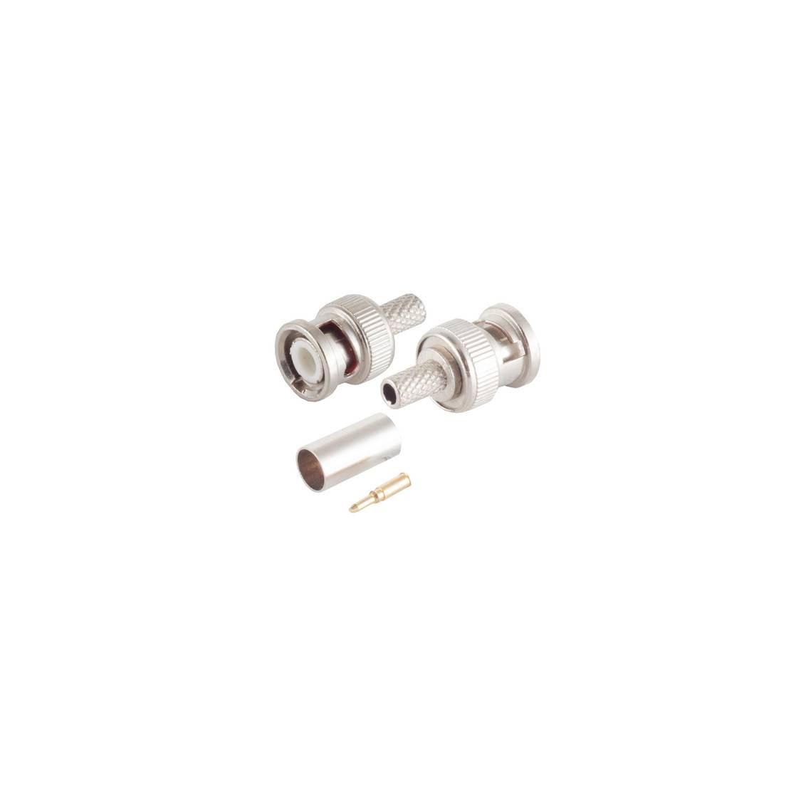 BNC - Stecker, RG 59 U, crimpen - 75 ohm