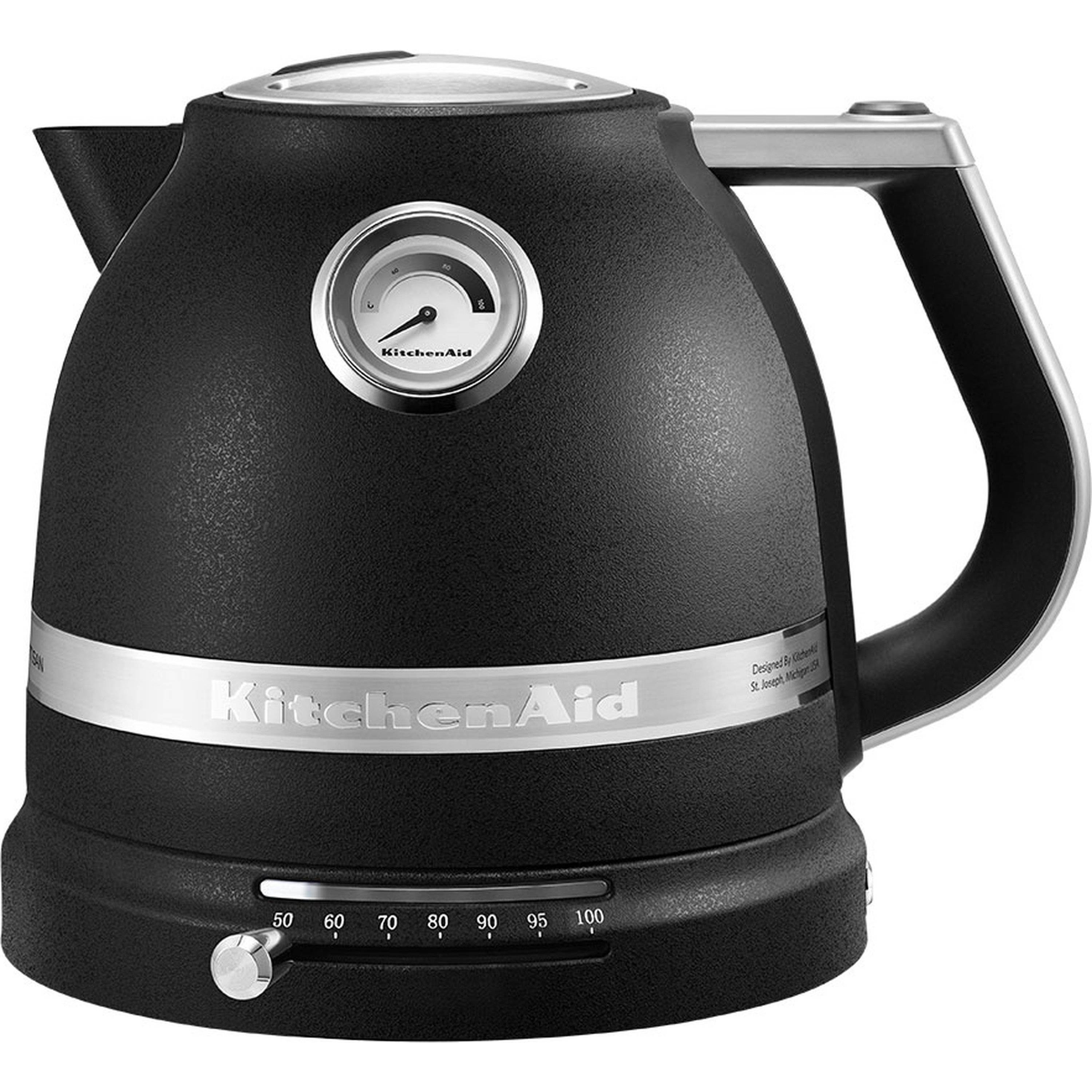 KitchenAid 5KEK1522E - 1,5 l - 2400 W - Schwarz - Kunststoff - Edelstahl - Regelbare Temperatur - Überhitzungsschutz