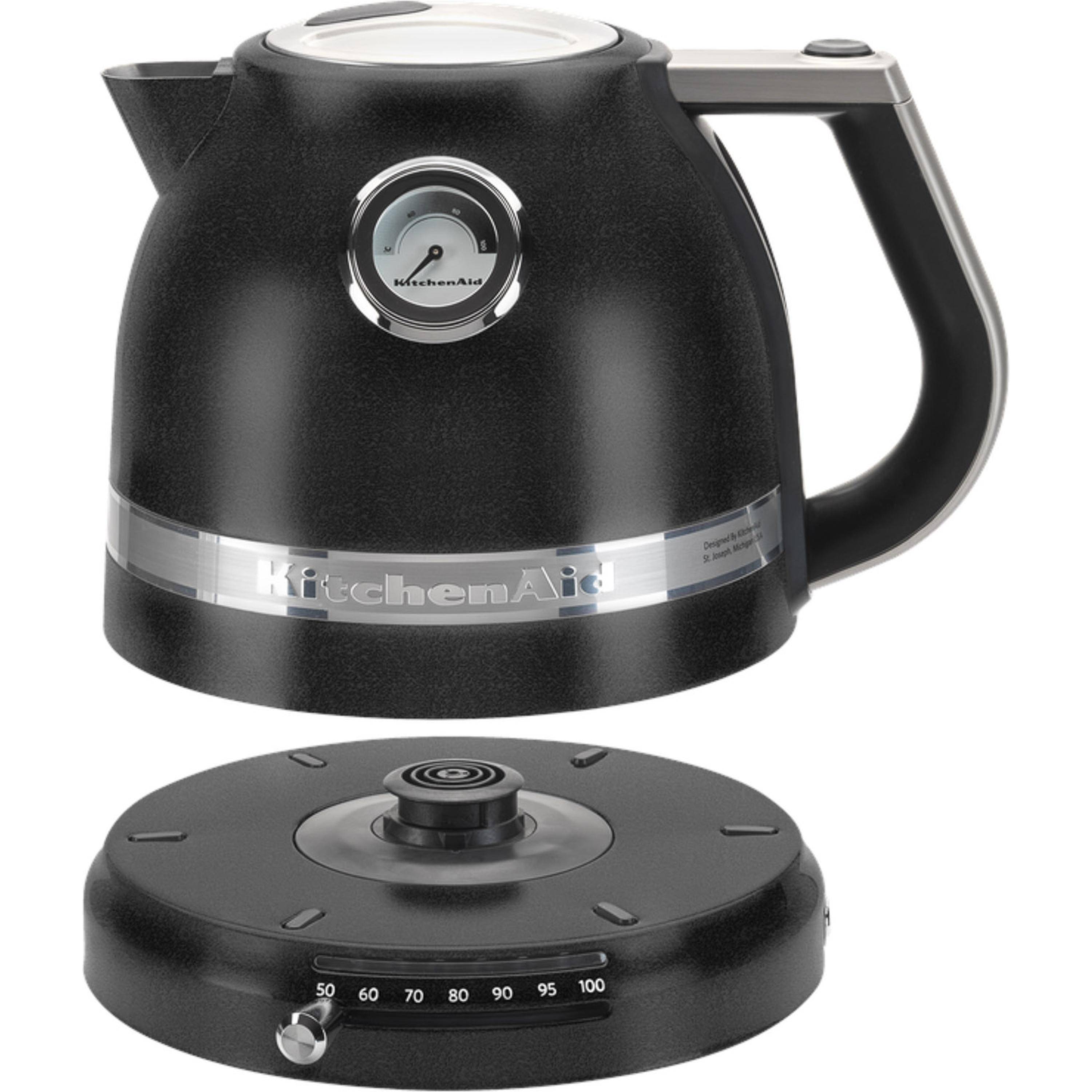 KitchenAid 5KEK1522E - 1,5 l - 2400 W - Schwarz - Kunststoff - Edelstahl - Regelbare Temperatur - Überhitzungsschutz