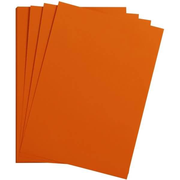 Bastelkarton Maya 185g/qm A3 VE=25 Blatt orange