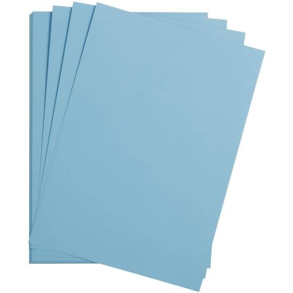 Bastelkarton Maya 185g/qm A3 VE=25 Blatt himmelblau