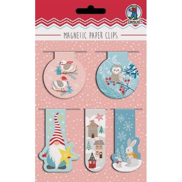 Magnetic Paper Clips 'Frosty'