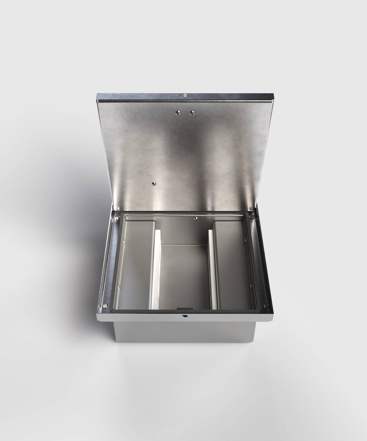 Bodensteckdose/ Bodentank 2008B; 8x Schuko