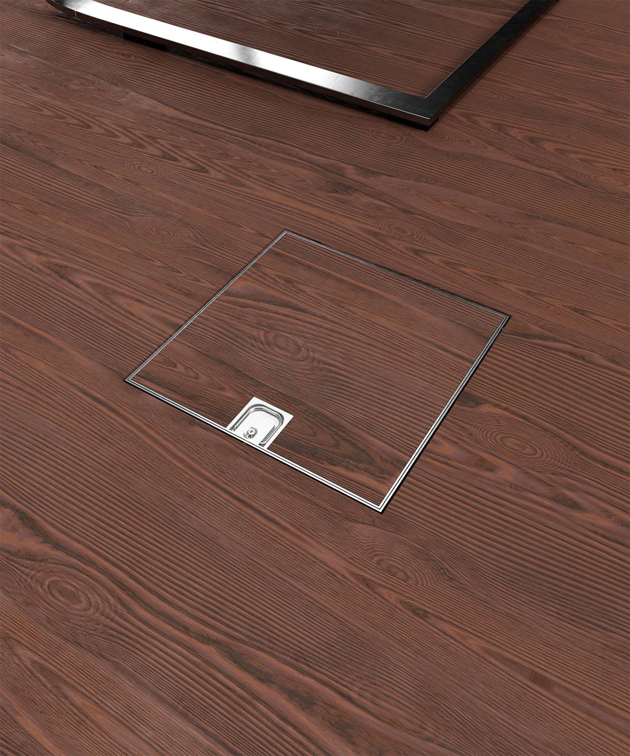 Bodensteckdose/ Bodentank 2008B; 8x Schuko