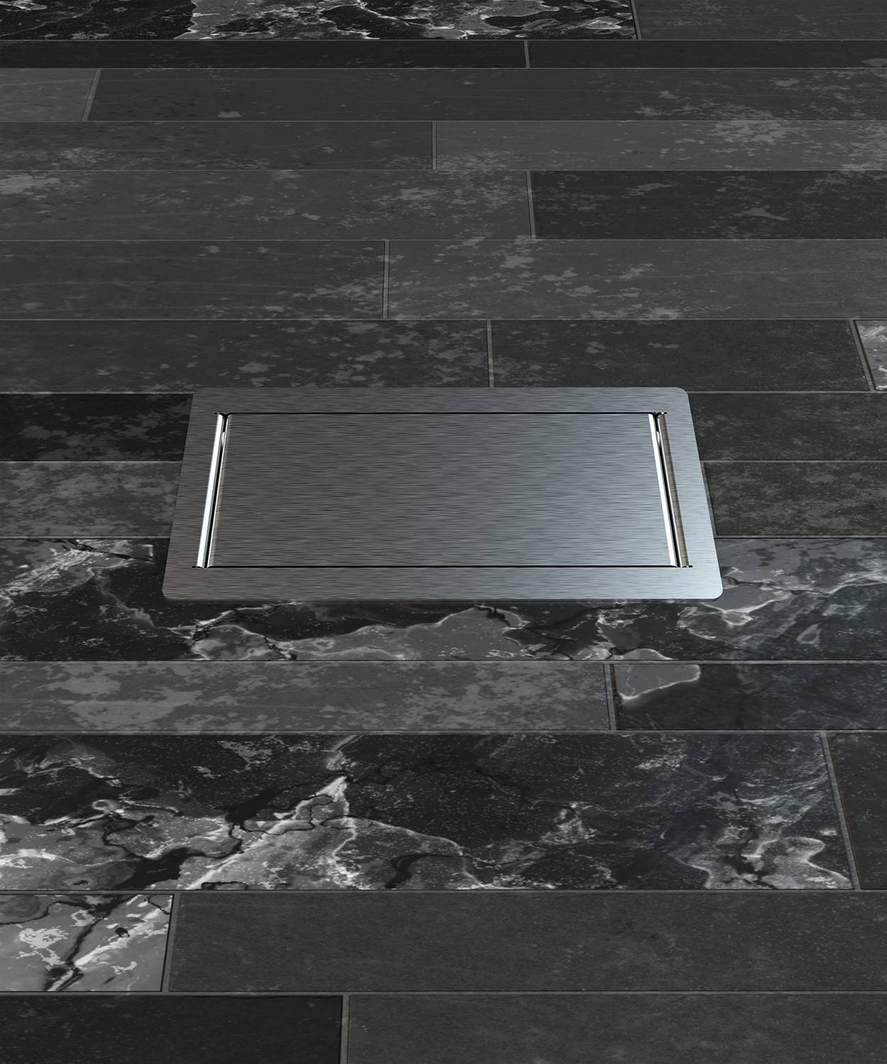 Bodensteckdose/ Bodentank 3303E; 3x Schuko