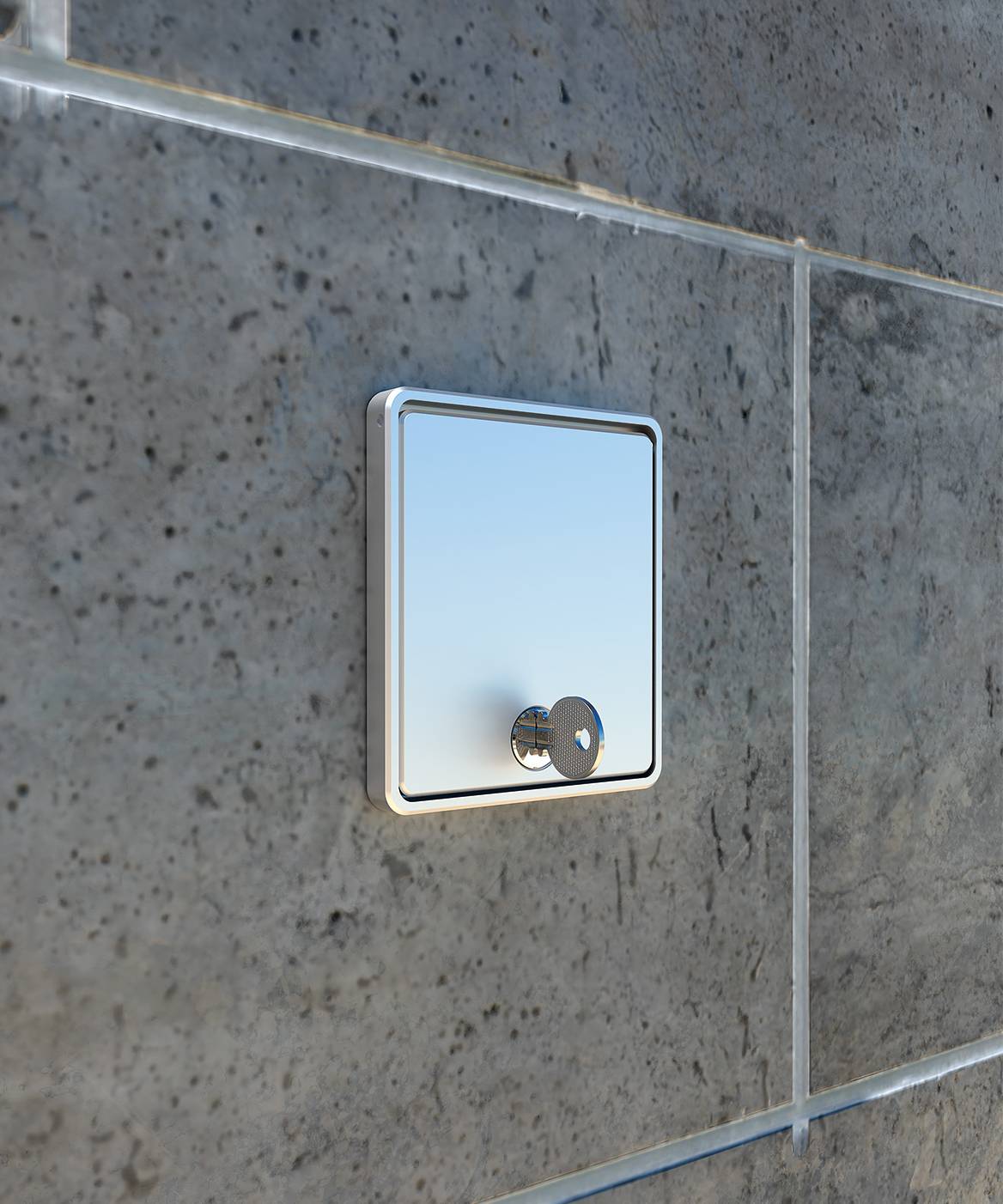 Wandsteckdose/ -verteiler 5501A; 1x Schuko