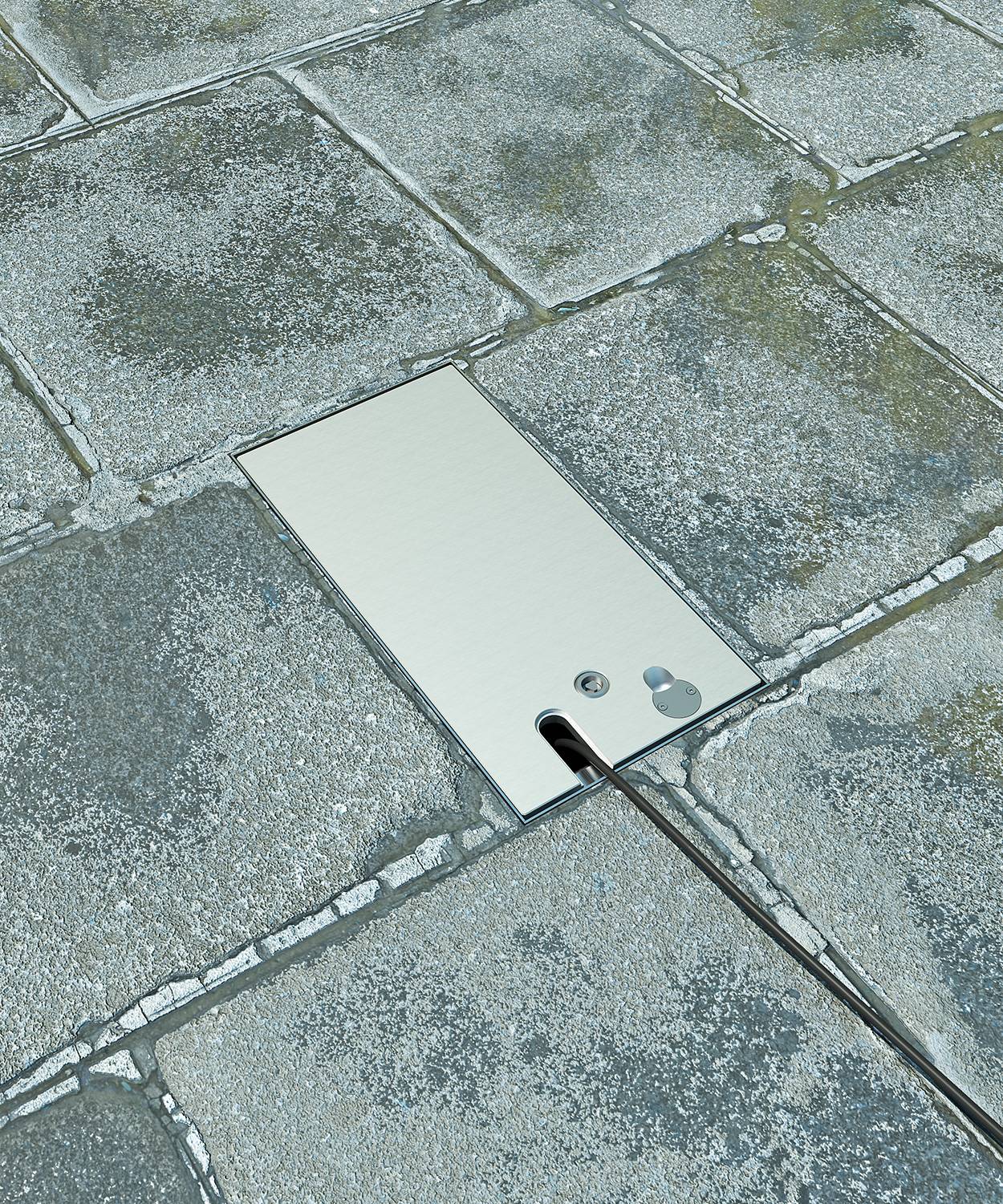 CEE- Bodentank 6610A; 1x CEE 5/32A 400V,