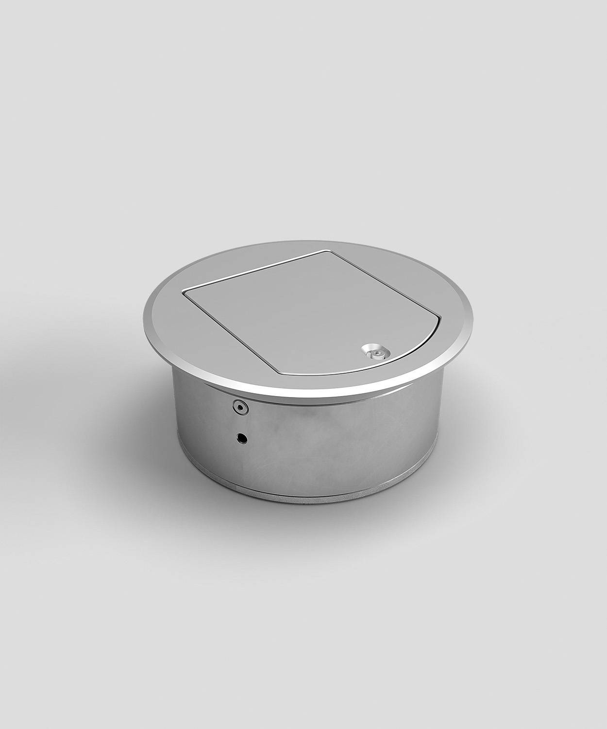 Bodensteckdose/ Bodentank 8601A; 1x Schuko,