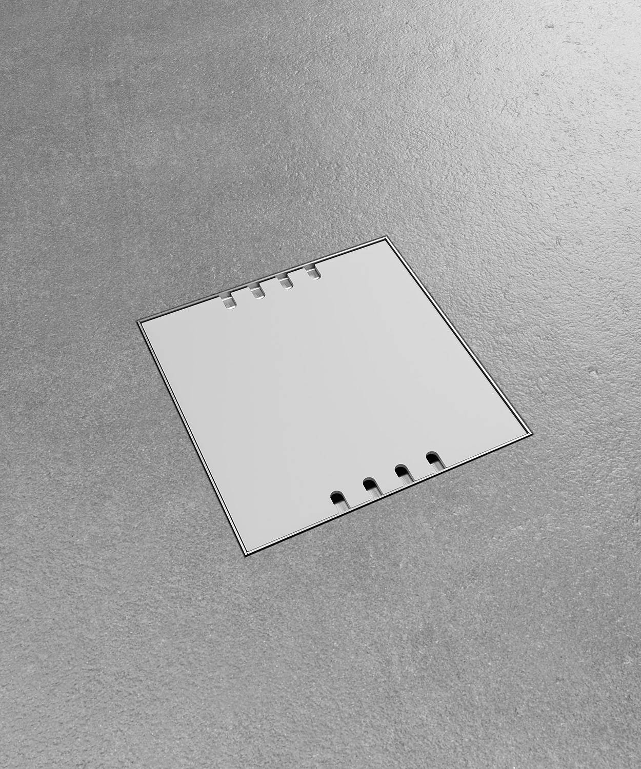 Bodensteckdose/ Bodentank 8808A; 8x Schuko,