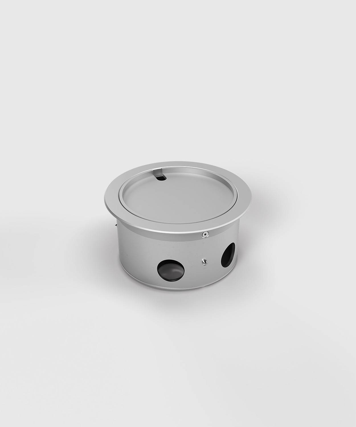 Bodensteckdose/ Bodentank 9901A; 1x RJ45 2fach,