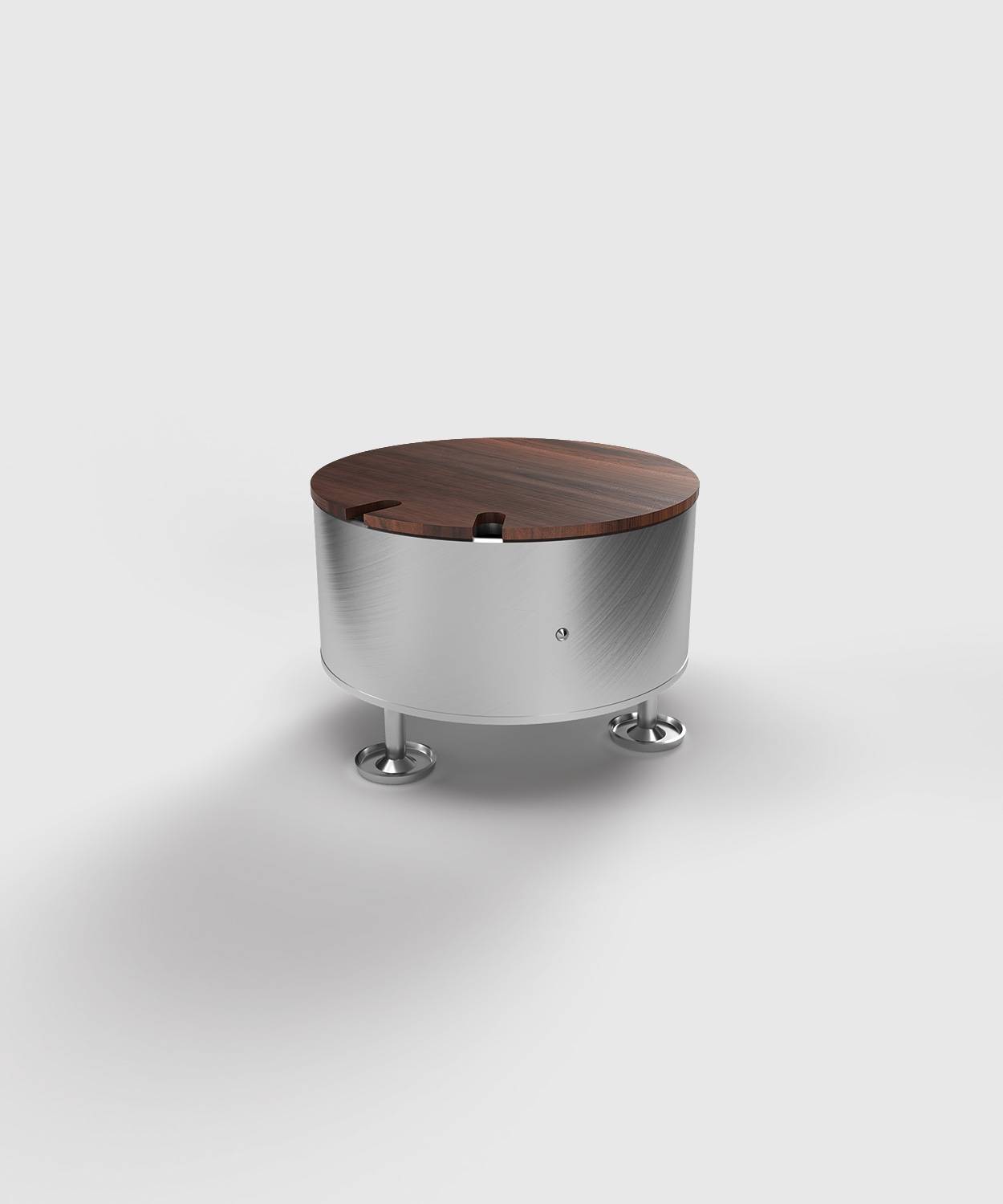 Bodensteckdose/ Bodentank 9902B; 1x Schuko, 1x USB Laden 2f,