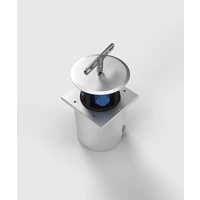 Senkverteiler, SV302-1; 3x Schuko, quadratischer Rahmen Senkverteiler, SV302-1; 3x Schuko, quadratischer Rahmen