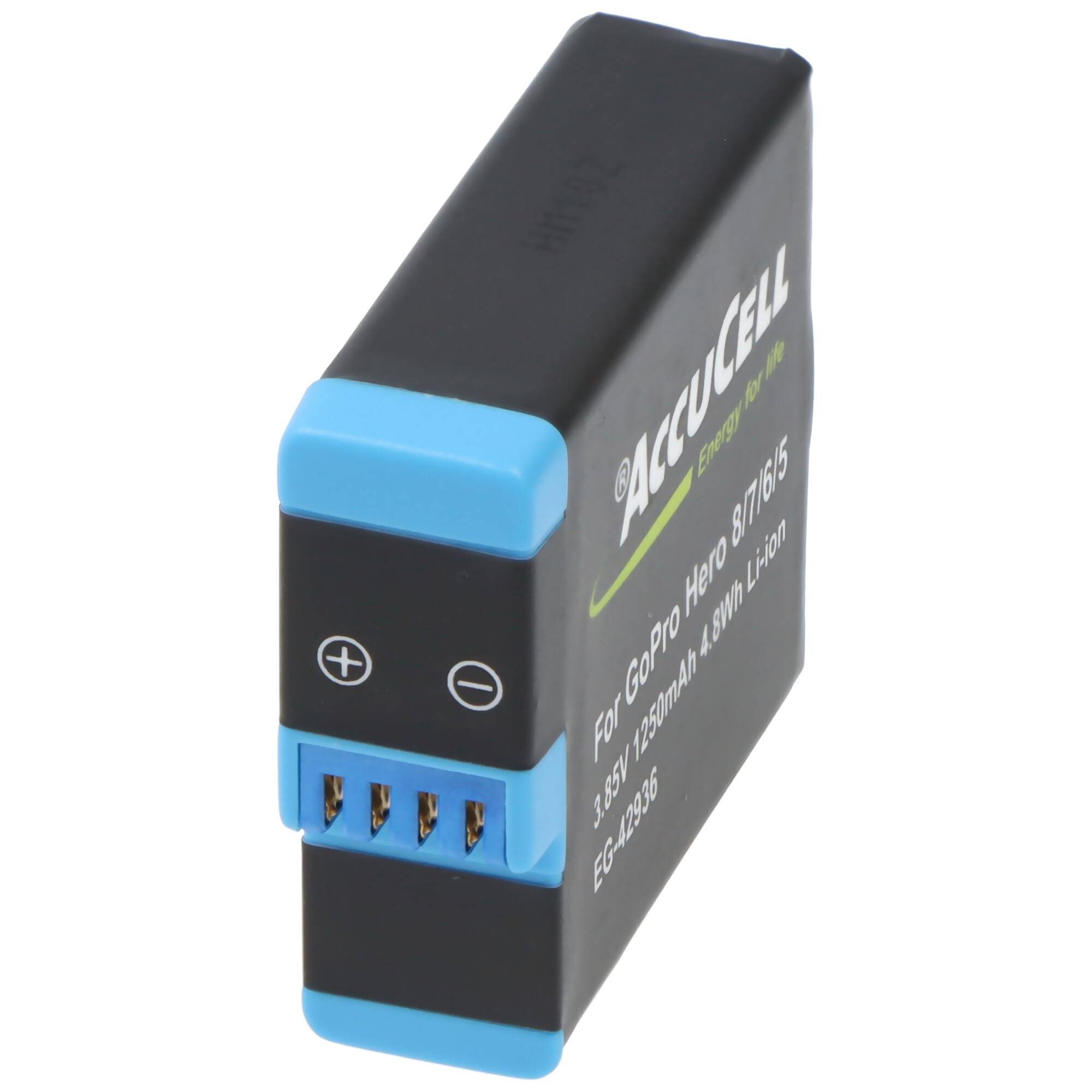 Akku passend für GoPro Hero 8 Black und Hero 5, 6, 7