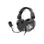 Hyrican Striker ST-GH823 Headset, schwarz, 3,5 mm Klinke, kabelgebunden, 7.1 Sound, Over Ear, PS4 Adapter