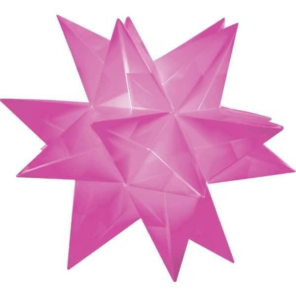 Faltblätter Aurelio Stern Uni 115g/qm 30x30cm 33 Blatt pink