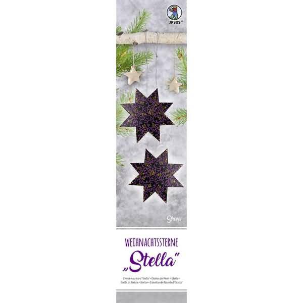 Faltblätter 120g/qm 7x30cm 33 Blatt Weihnachtsstern Indian Style Shiva