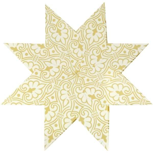 Faltblätter 120g/qm 7x30cm 33 Blatt Weihnachtsstern Indian Style Chadna
