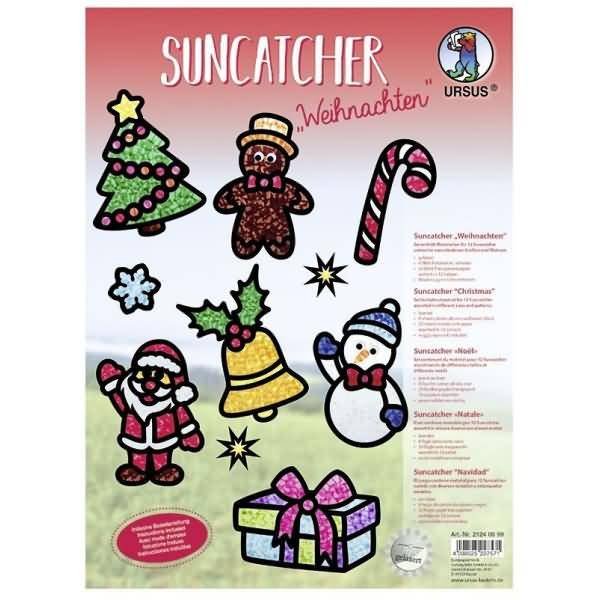 Suncatcher 'Weihnachten' 8 Motive