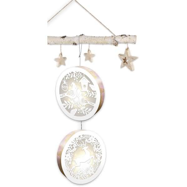 LightBoxes 15,3cm Birds & Reindeer VE=2 Stück