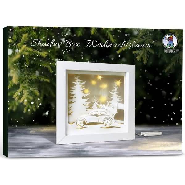 Shadow Box Weihnachtsbaum