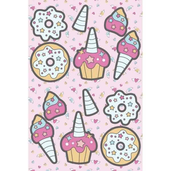 Deco Paper Chains Einhorn