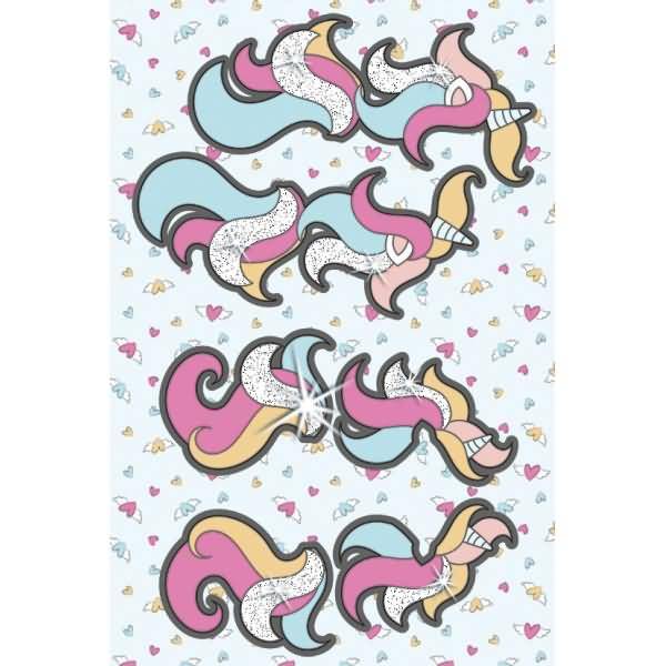 Deco Paper Chains Einhorn