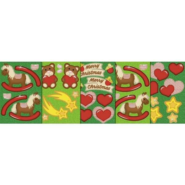Deco Paper Chains Schaukelpferd