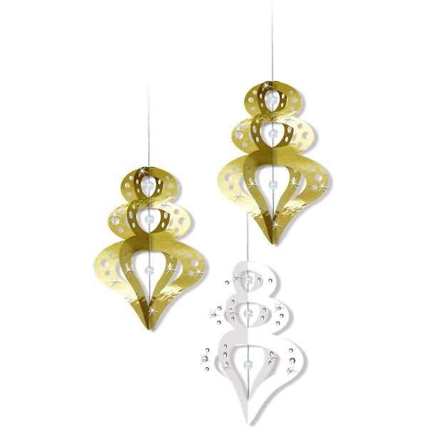 Sparkling Ornaments Zapfen
