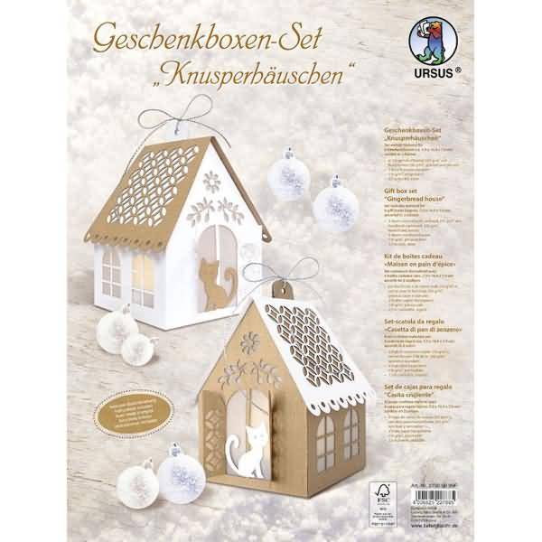 Geschenkboxenset Knusperhäuschen VE=6 Stück