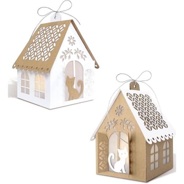 Geschenkboxenset Knusperhäuschen VE=6 Stück