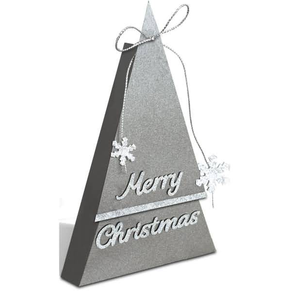 Designschriften 'Merry Christmas' silber VE=2 Blatt