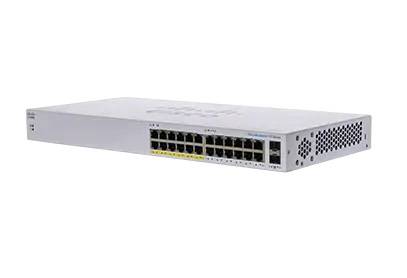 Cisco Business 110 Series 110-24PP - Switch - unmanaged - 12 x 10/100/1000 (PoE)
