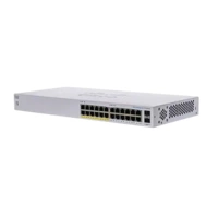 Cisco Business 110 Series 110-24PP - Switch - unmanaged - 12 x 10/100/1000 (PoE) Cisco Business 110 Series 110-24PP - Switch - unmanaged - 12 x 10/100/1000 (PoE)