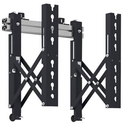 AG NEOVO - Neovo VWM-02 - Montagekomponente (2 Montagearme) - für Videoleinwand - Stahl - Schwarz - Bildschirmgröße: 107