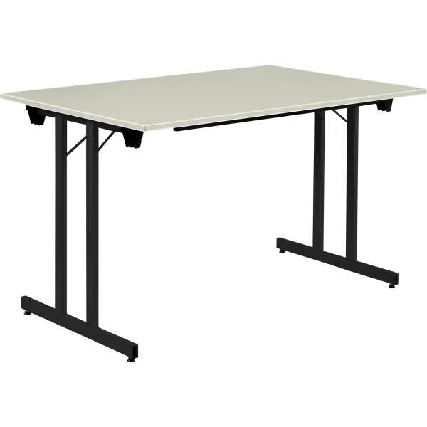 Bisley Klapptisch, rechteckig, mit Einrastfunktion/Verstellsperre, Gestell aus S