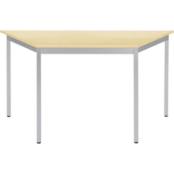 Bisley Mehrzwecktisch, Trapez, Gestell aus Stahl, 30 x 30 mm, pulverbeschichtet,