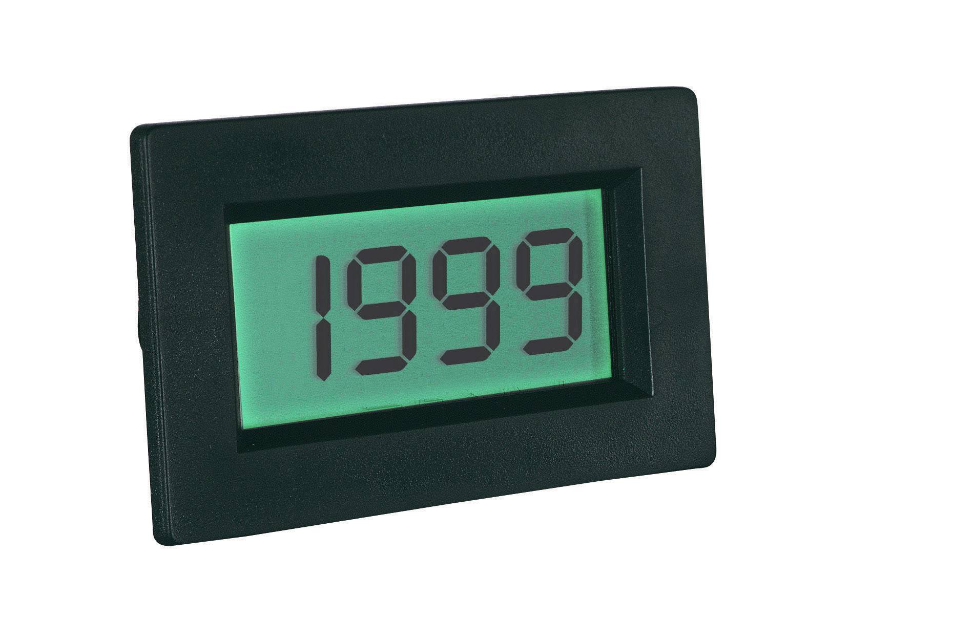 LCD Voltmeter-Einbaumodul ~ 13 mm Ziffernhöhe mit Hintergrundbeleuchtung