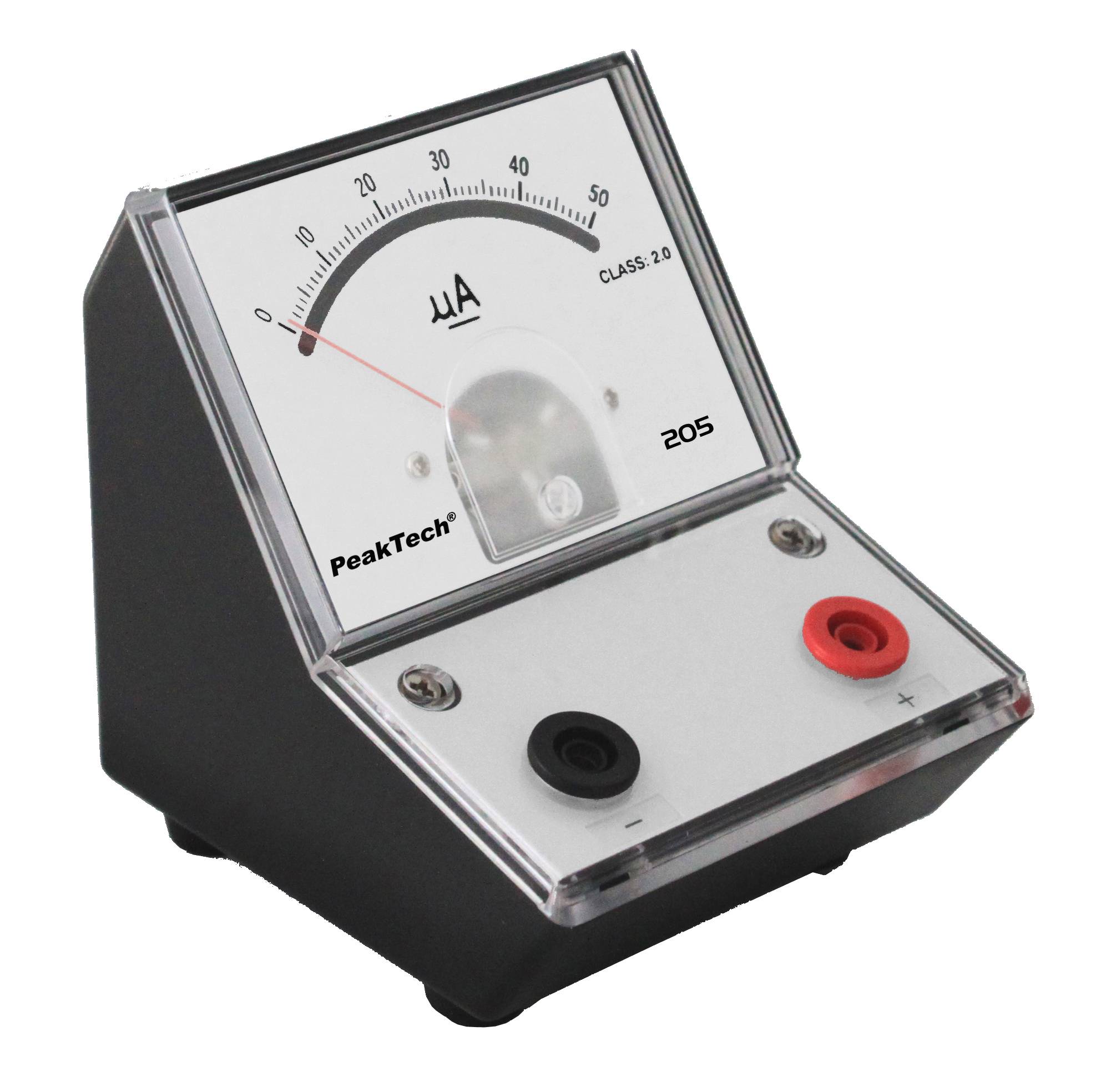 Analog-Amperemeter 0 - 50 µA (ED-205 0-50µ)