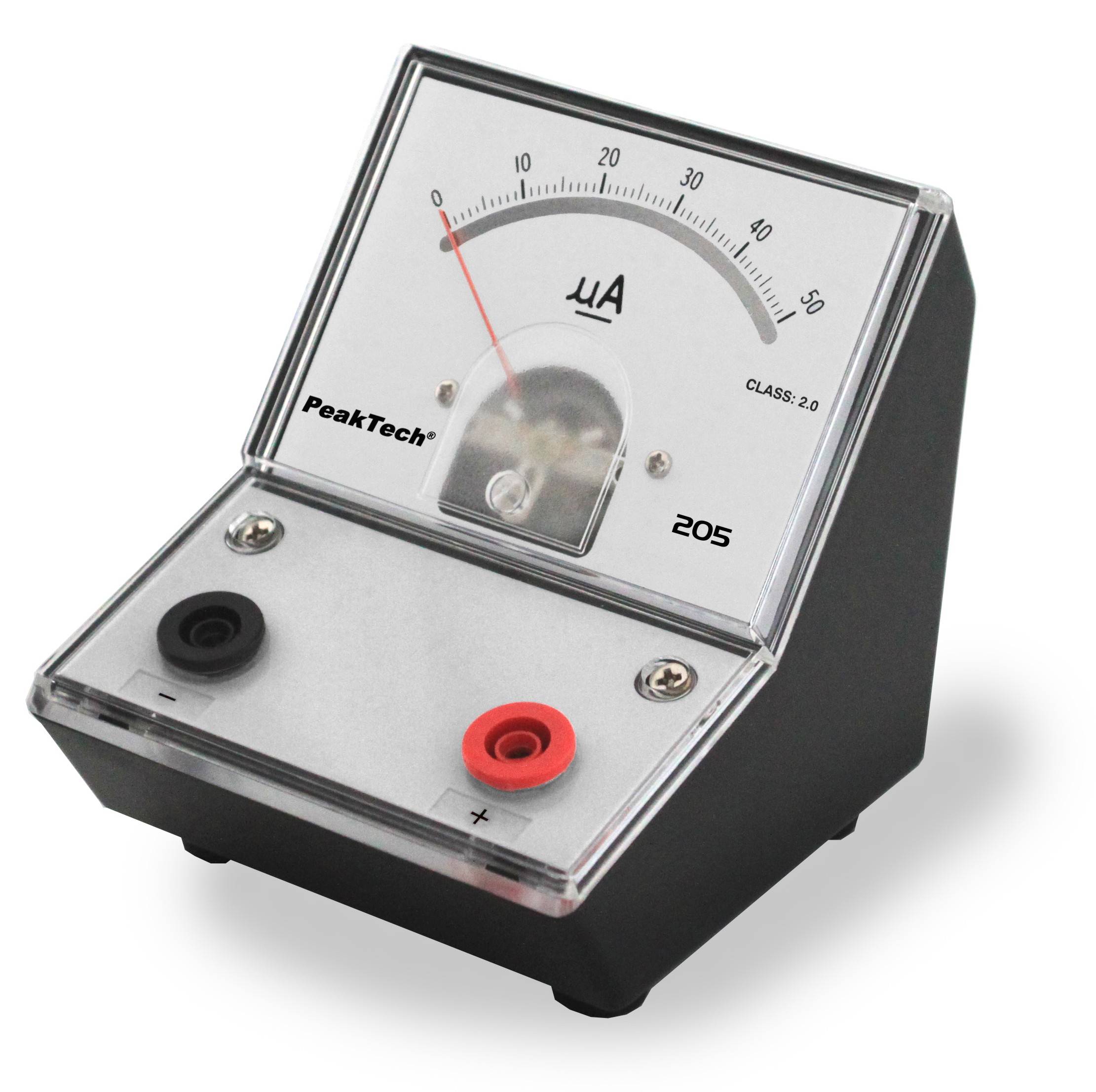 Analog-Amperemeter 0 - 50 µA (ED-205 0-50µ)