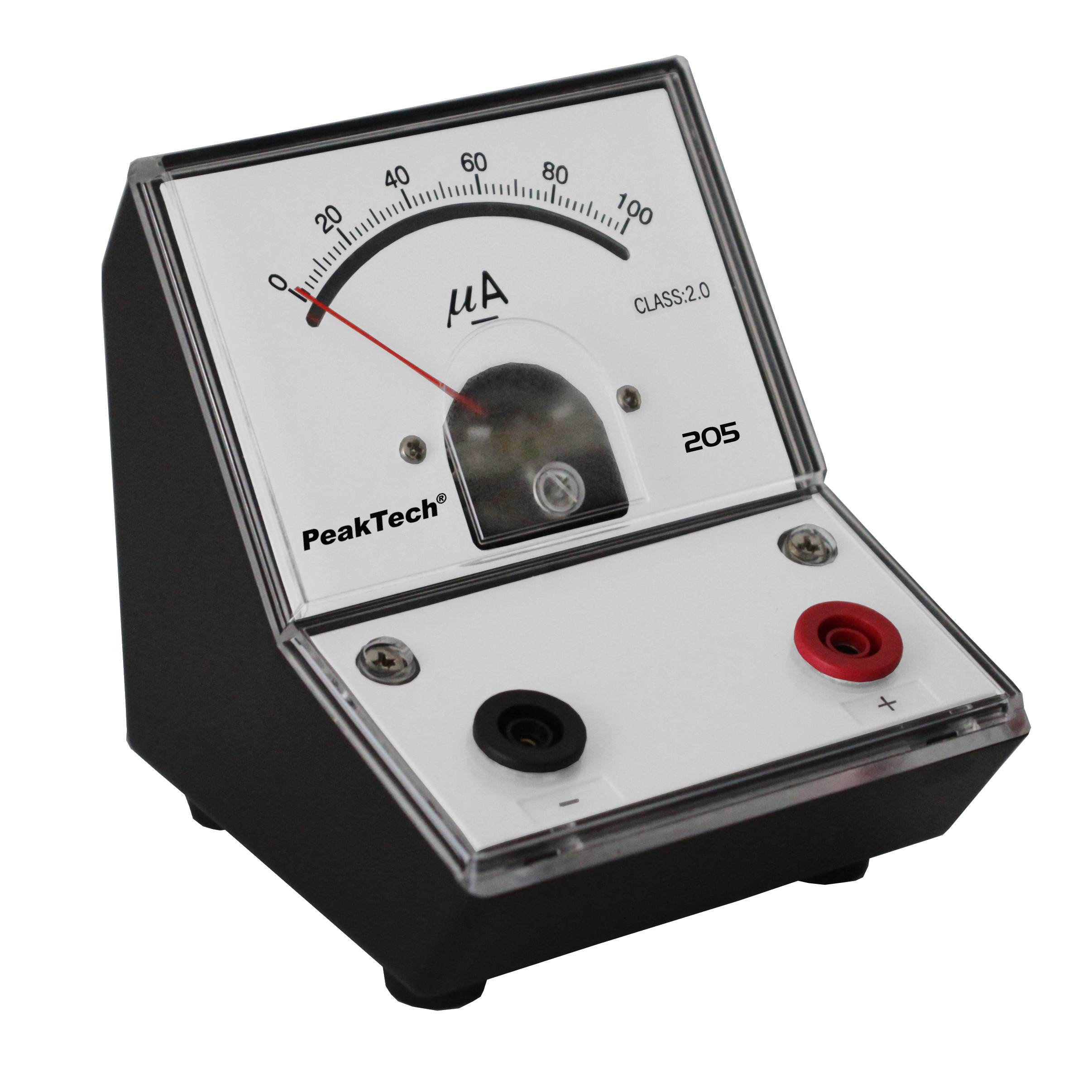Analog-Amperemeter 0 - 100 µA (ED-205 0-100)